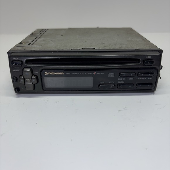 PIONEER Other - 1995 PIONEER Super Tuner III CD Player DEH-415 Car Stereo Unit Removable Face